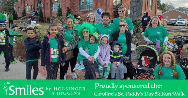 Smiles Team at the St. Paddy's Day 5k